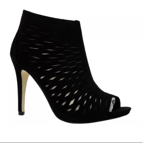 Madden Girl Shoes - MADDEN size 8.5 airy heel with boot front back zip